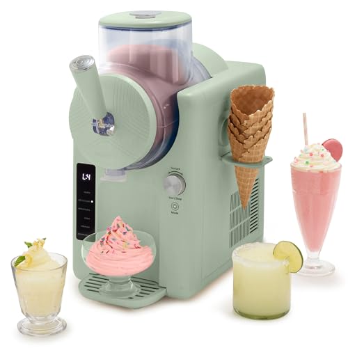 Frost Ice Cream Maker & Slushie Machine (4 Pint Ice Cream & Frozen Drink Maker / Pistachio Green)