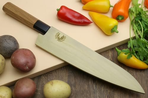 VG10 46 Layers Hammered Damascus Gyuto Japanese Chefs Knife (7")