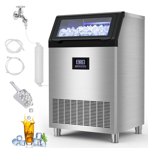 320 lbs High Output Commercial Ice Maker Undercounter Built