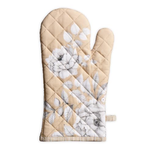 Maison d'Hermine Oven Gloves 100% Cotton Oven Mitt (040 - Pretty Autumn / 7.5" x 13" (Oven Mitt))