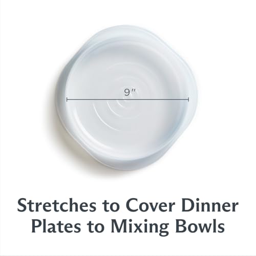Premium Reusable Silicone Stretch Lids (3-Pack of 9" Lids)