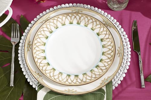 6226625 British Colonial Bamboo Accent Plate (Accent Plate)