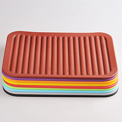 Silicone Trivets Mats for Dishes and Pots (2 Count)