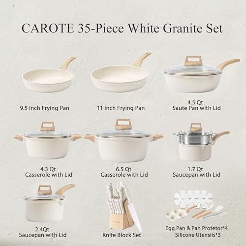 35pcs Pots and Pans Set
