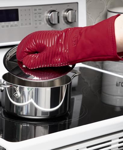 Silicone Oven Mitts (Chili / 2 Pack)