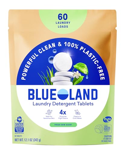 100% Plastic Free Laundry Detergent Tablets