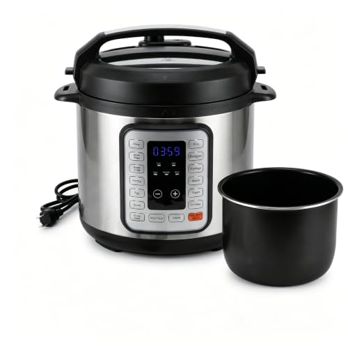 Electric Pressure Cooker 8.5Qt (Silver / 8.5 Quarts)