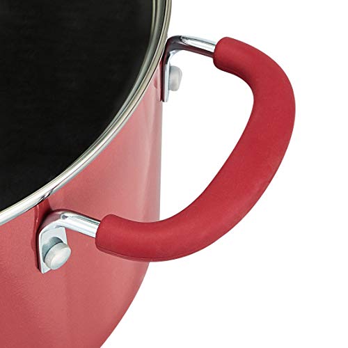 Non Stick Cookware Set (Red)