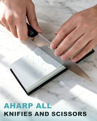 Knife Sharpening Stone 2 Side Grit 3000 (3000/8000 Grit)
