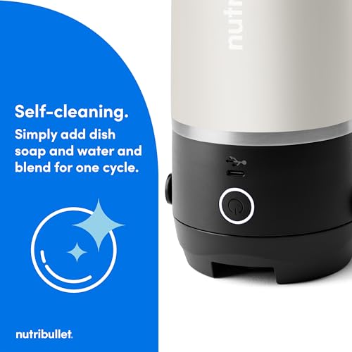 Flip Portable Blender with Insulated Cup (20 oz / Linen)