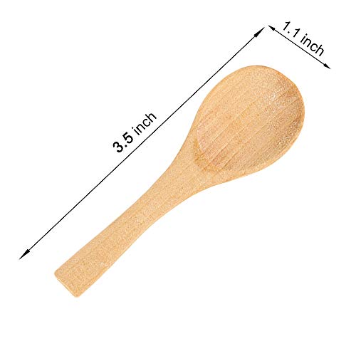 50 Pieces Small Wooden Spoons