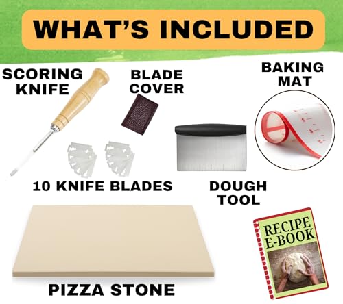 20 inch Baking Stone for Bread (Large)