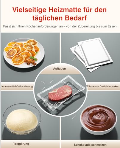 Warming Mat for Food (Dark Gray / X-Large)