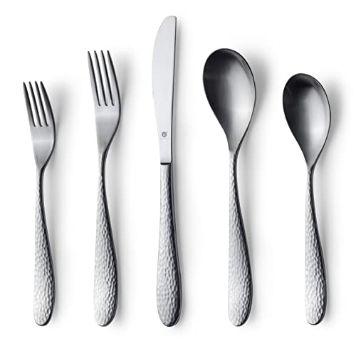 Matte Silverware Set (60-Piece Flatware Set)