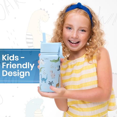 Water Bottle 14 Oz (Blue / 14 Ounces)