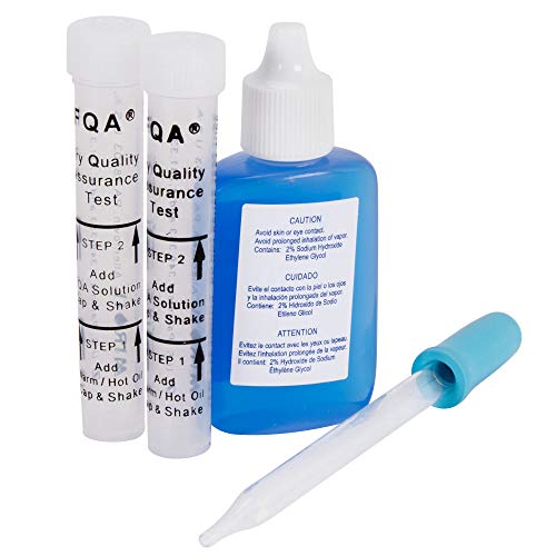 Frying Oil Test Kit for Polar Contaminant Material (48 Pack)
