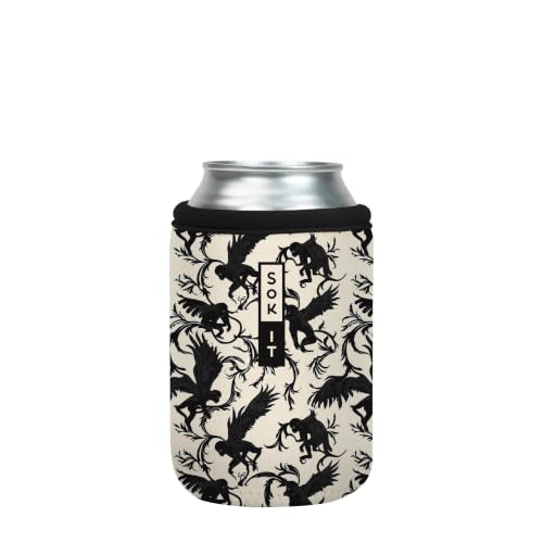 CanSok Sleeve for Beer & Soda Insulated Neoprene Cover (Monkey Business / 12oz Can Sleeve)