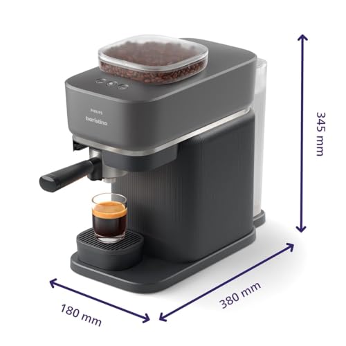 Baristina Espresso Machine & Milk Frother Bundle (Espresso Machine + Milk Frother / Black)