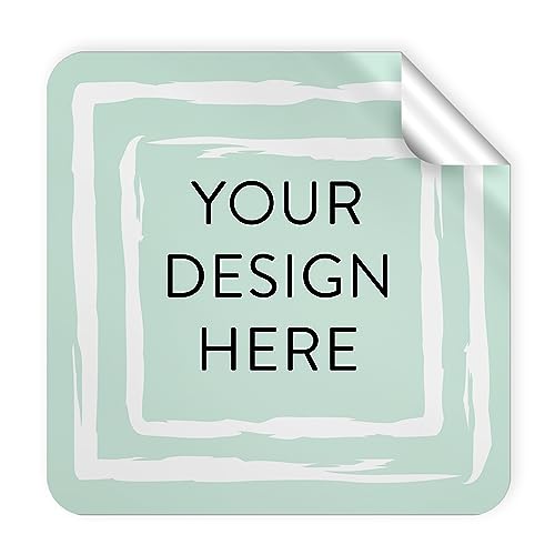 100 Custom Vinyl Stickers (100 Count)