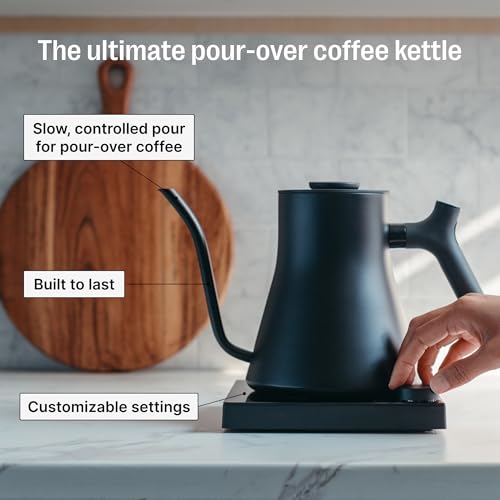 Stagg EKG Pro Studio Gooseneck Electric Kettle (Matte Black / EKG Pro Studio)