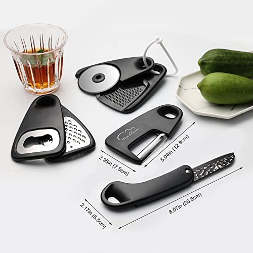 Kitchen Gadgets Set 6 Piece (Classical Black 6pcs)