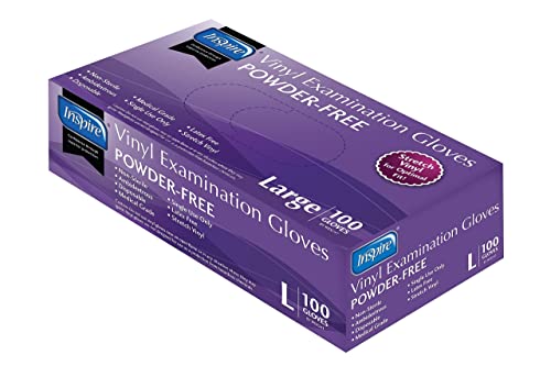 Stretch Vinyl Exam Gloves (Large (Pack of 1000))