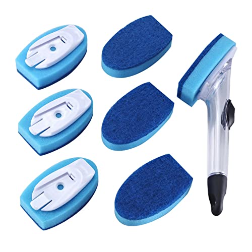 Dish Wand & 7 Pack Dishwashing Sponge Refills Non Scratch