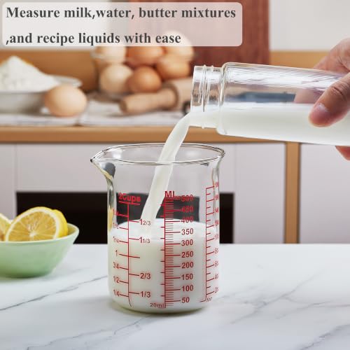 Borosilicate Glass Measuring Cup