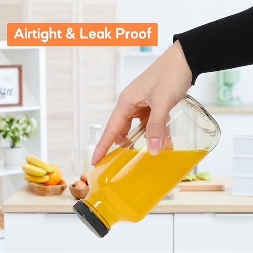 16oz Glass Juice Bottles 3 (16oz-3pcs)