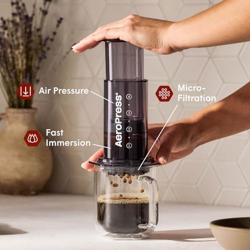 Clear Black Coffee Press (Black / Standard)