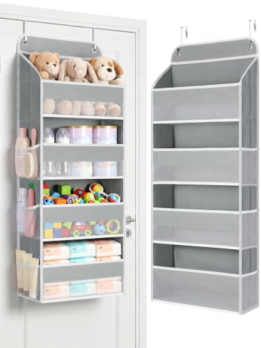 Over the Door Organizer (Grey / Extra-Large 4 Tier)