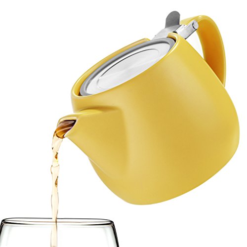 Pluto Porcelain Small Teapot Yellow (Yellow)