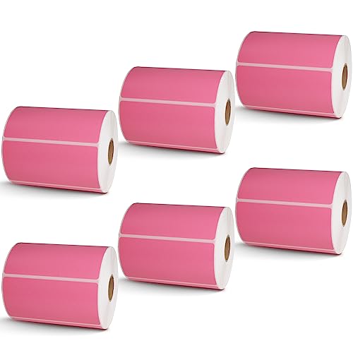 4" x 2" 102 mm x 51 mm (4 in x 2 in / Pink)
