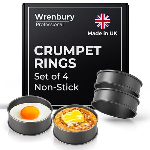 Crumpet Rings Nonstick 3.5 inch