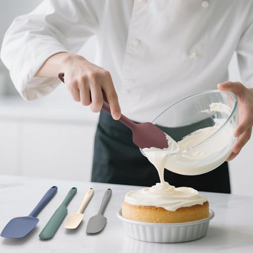 Silicone Spatula Set of 5 (Pure Colorful A)