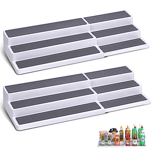 3 Tier Expandable Spice Rack Organizer (2 Count)