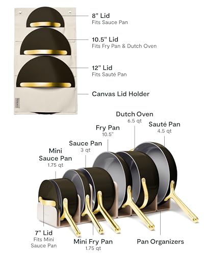 24-Piece Non-Stick Ceramic Cookware Set (Black / 24pc Set)
