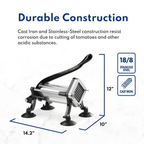 43204 Commercial Grade French Fry Cutter with Suction Feet