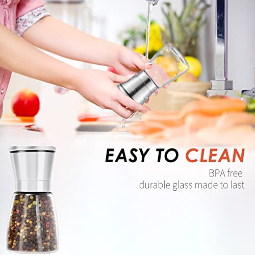Professional Pepper Grinder (1pcs-Sliver-304)