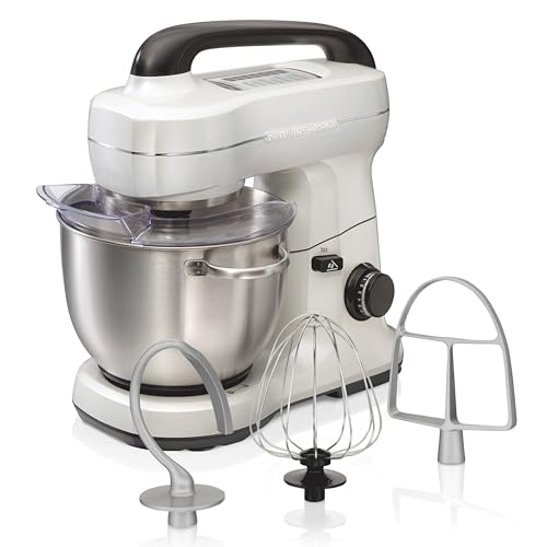 4 Qt Electric Stand Mixer With 7 Speeds (White / 4 Quarts)