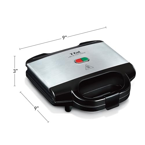 Compact Sandwich Maker and Panini Press (Compact Sandwich Maker / Up to 2 Servings)