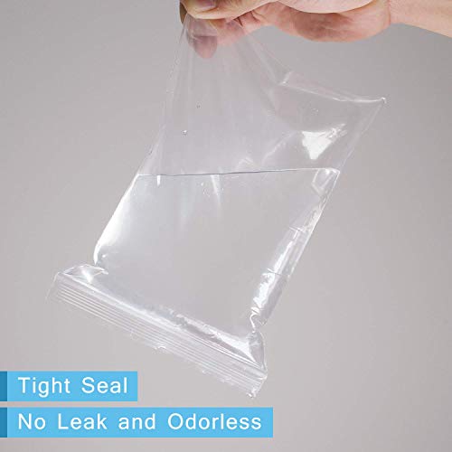 500 Count 5" x 7" Small Zip Bags
