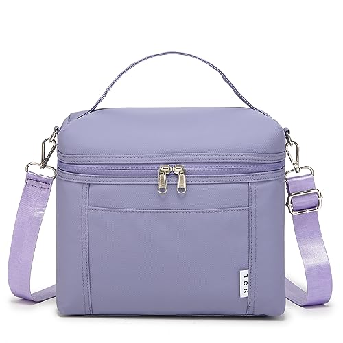 NOL 8L Insulated Lunch Bags for Women Cooler Bag Lightweight Nylon Waterproof Lunch Box For Work
