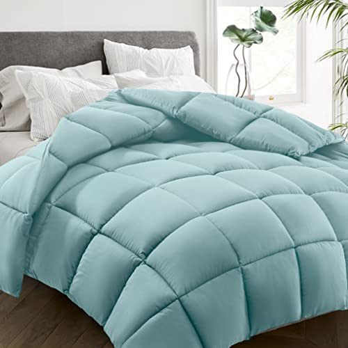 All Season King Size Bed Comforter (Turquoise / King（90*102）)