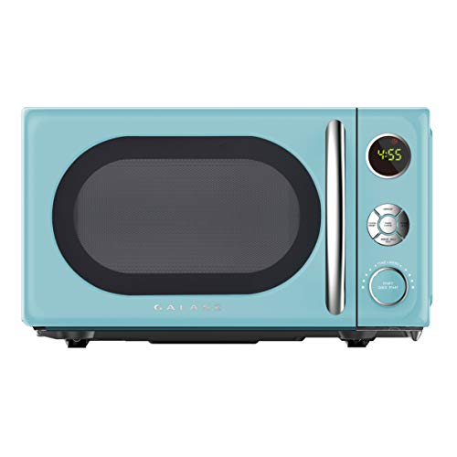 GLCMKA07BER 07 Retro Microwave Oven (Blue / .7 cu ft / Classic)