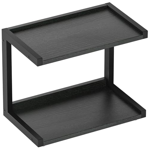 Kitchen Counter Shelf Organizer (Black / Small)