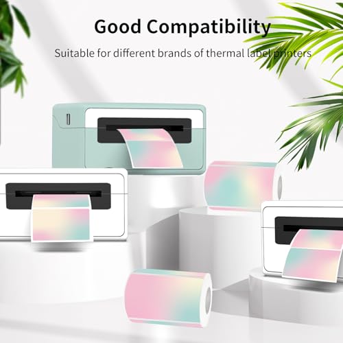 3x2 inch Pink Direct Thermal Labels for Shipping (Gradient / 2*3 inch)