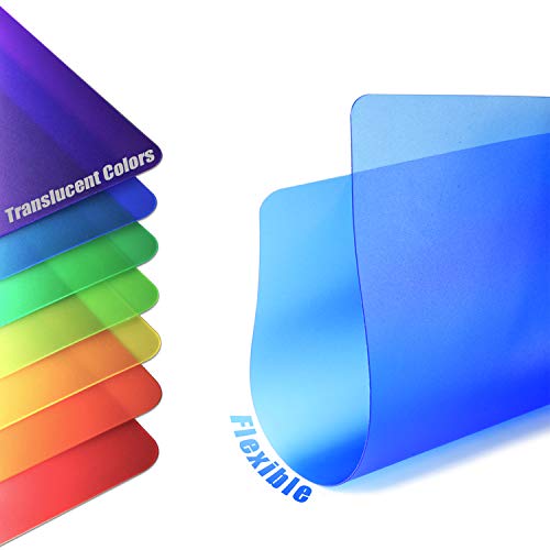 Plastic Cutting Boards for Kitchen (Translucent color)