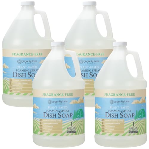 Botanicals Spray Dish Soap (128 Fl Oz (Pack of 4))