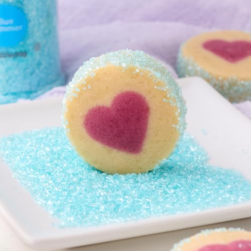 Sanding Sugar Crystals for Baking & Decorating (Light Blue)